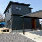 【一宮市】【工務店】ブラック外観が美しいシンプルモダン住宅